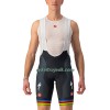 Cykeltøj + Cykelshorts 2022 Quick-Step Alpha Vinyl Verdens Mesterskab Flerfarvet Hvid